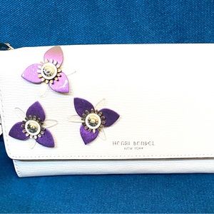 Henri Bendel Tri fold wallet/wristlet